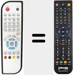 Télécommande pour remplacer REMCON1064